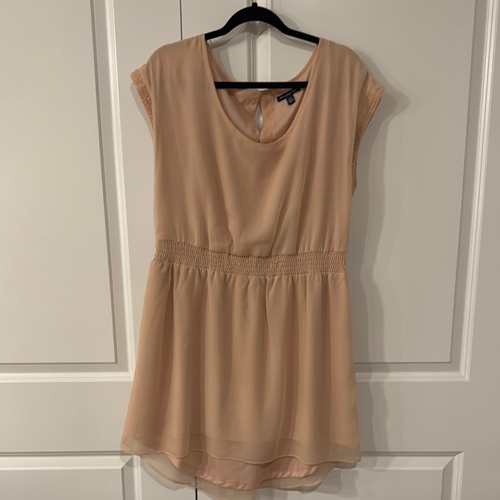 Lightly worn American Eagle size L Chic Peach Sleeveless Dress